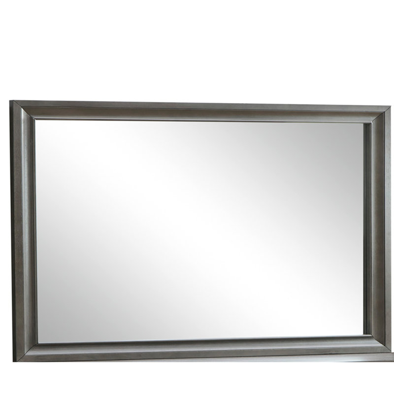 Miroir mural Meade, Gris