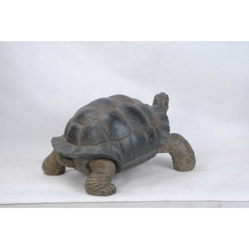 Large Realistic Polyresin Tortoise Garden Statue