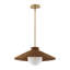 Luminaire suspendu en rotin 19,5 po Bunita