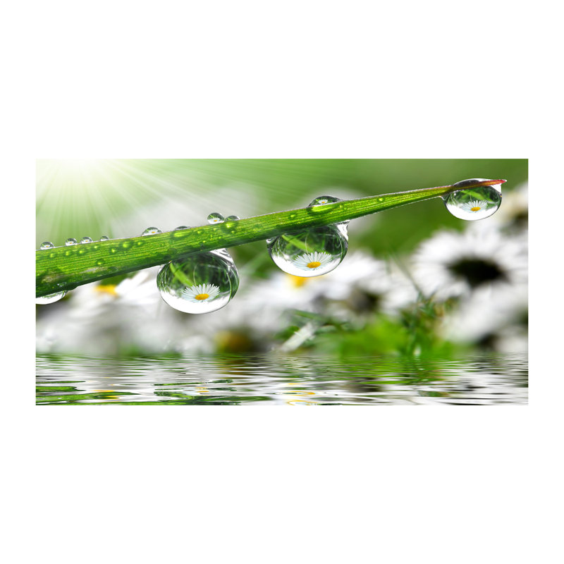 50cm W x 100cm L Glass Peel and Stick Panel