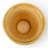 Mustard Ceramic Planter With Ribbed Design