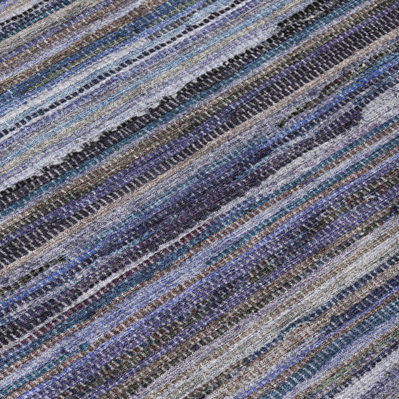 Tapis intérieur / extérieur lavable à la machine Chantille ACN2717, Brun, 9 pi x 12 pi