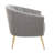 Benley Pleated Waves Velvet Armchair-386624164
