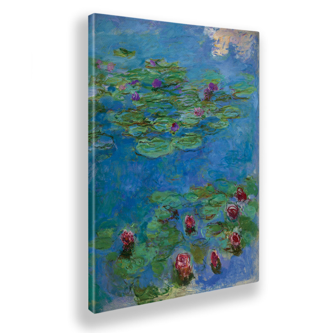 Wandbild Seerosenmoment von Claude Monet