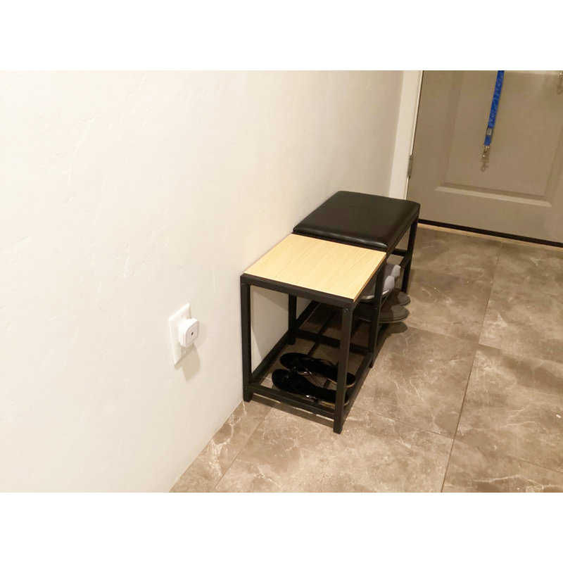 Banc de rangement pour chaussures à 3 niveaux avec rangement pour bottes - Capacité de 570 lb