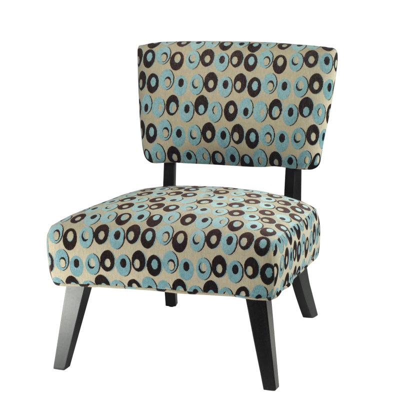  chaise De Pantoufle De Tissu Gavin, Multicolore