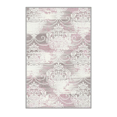Antibacterial Hall Carpet, 3D Digital Printed, 3.3 x 4.9 ft | 1% Polyester, .3 in Pile Height, Non-Slip Underside, Machine Washable, Durable & Easy Care | Perfect for Living Room, Entryway & Home Décor