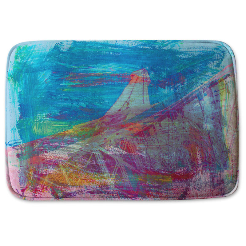 Tattersall Memory Foam Non-Slip Bath Mat