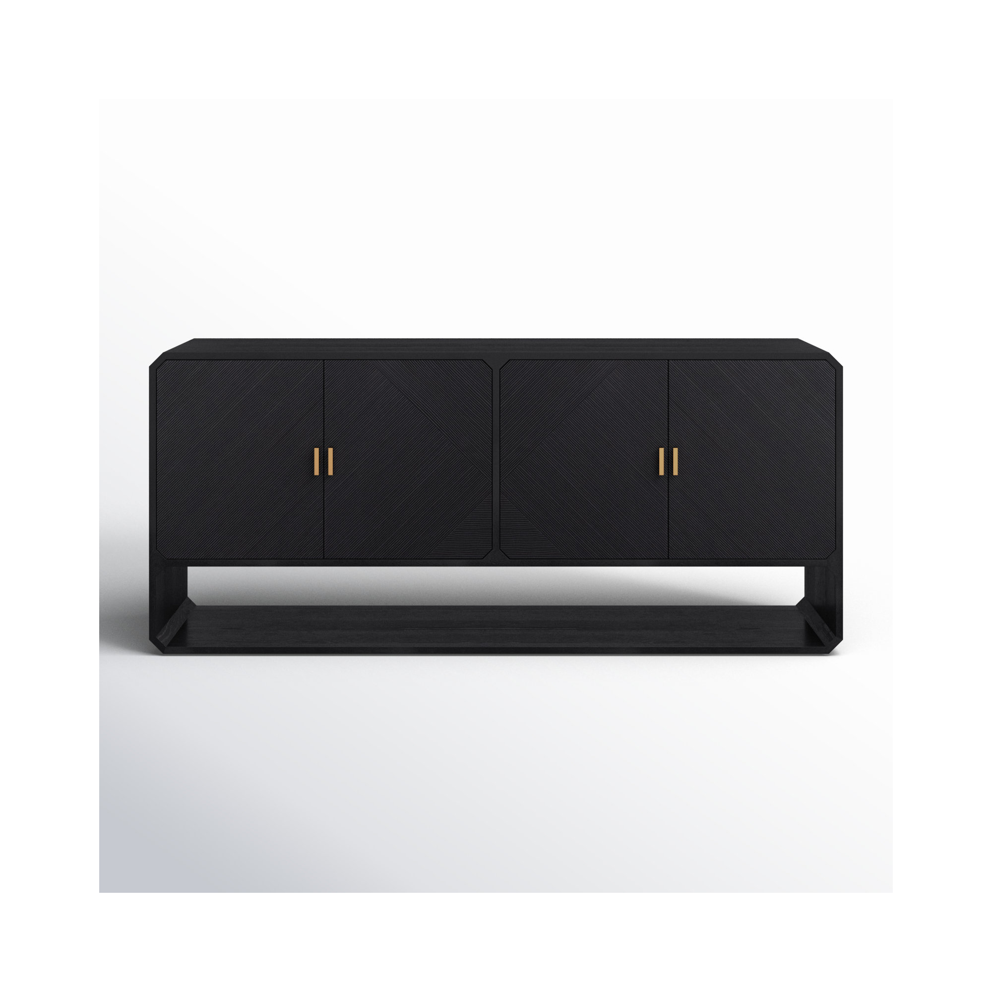 Gable 68.5'' Sideboard, Black Ash