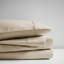 4-Piece King Cooling Cotton Blend Sheet Set, White-137364460