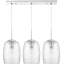 Luminaire suspendu linéaire pour îlot de cuisine 3 lumières Zambrano-836759404-931808468