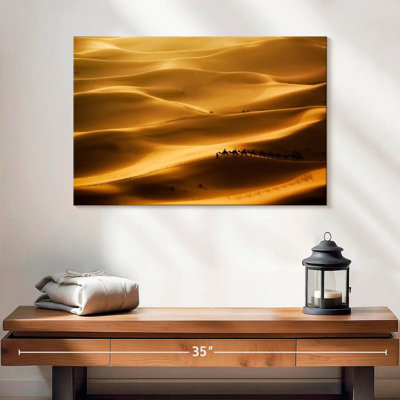 Alvord Camels In Sahara Desert