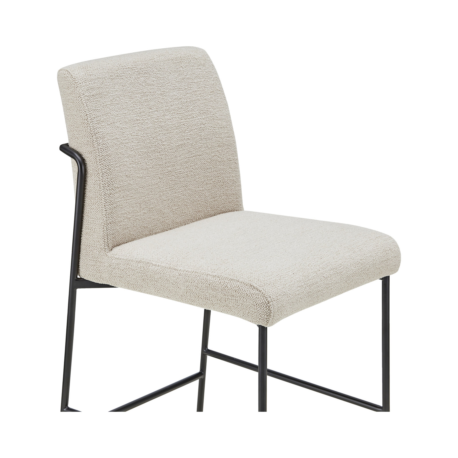 Emogene 17" Bar Stool, Beige