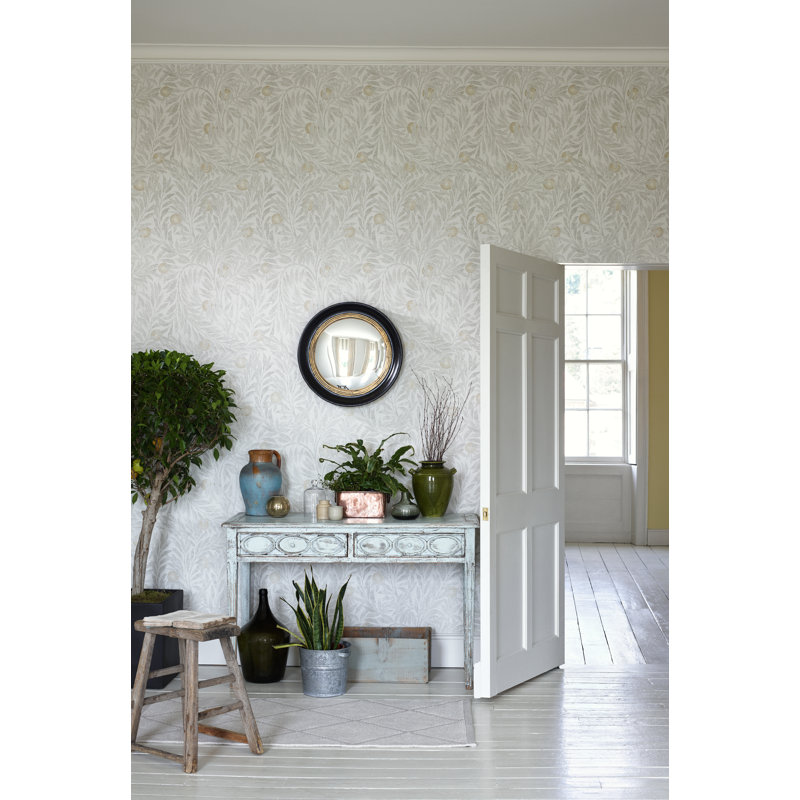 Tree 10.05m x 52cm Matte Wallpaper Roll, Stone