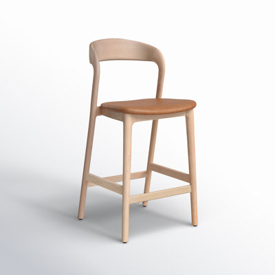 Kayla Leather Bar & Counter Stool