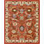 Tapis terre cuite à motif floral Britannia-28878821