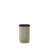 Gray Linen & Beige Nightstand