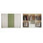 Garde-robe simple de couleur assortie-111898820