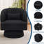 Upholstered Swivel Armchair-537604695-537604691
