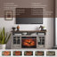 Meuble télé 55 po avec foyer électrique KD Inserts-1034063708