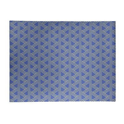 Chenille Geometric Indoor Rug