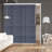 Spruce Single Rail White Panel Track Extendable 94"H, Panel width 23.5"-526316669