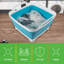 Lavabo avec bonde pliable 9L avec bonde pour le camping, la lessive ou la vaisselle Wakeman-120836206