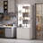 71'' Tall Wine Cabinets With Tri-Color Sensor Light-1512054591