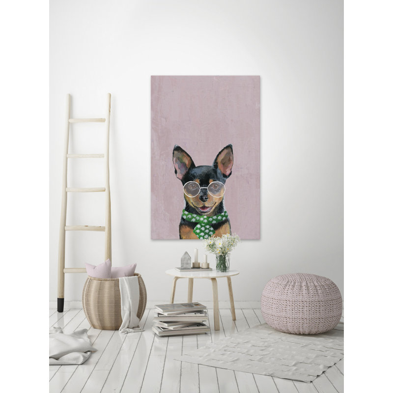 «Formal Puppy», reproduction sur toile tendue, H 60 po x l 40 po x P 1,5 po