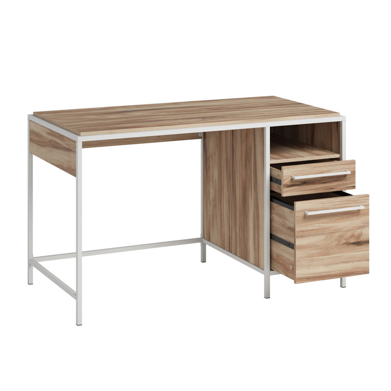 Bureau avec conception à broche rustique (sans la chaise)