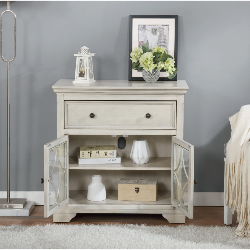 Baldric Solid Wood Accent Cabinet