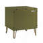 Table de chevet vert olive-133672232