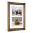Solid + Manufactured Wood Beveled Picture Frame - Set of 10 with Mat-1917513442