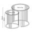 Aveaha Pedestal Coffee Table