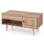 Table basse à plateau relevable avec rangement et compartiment caché-406489070