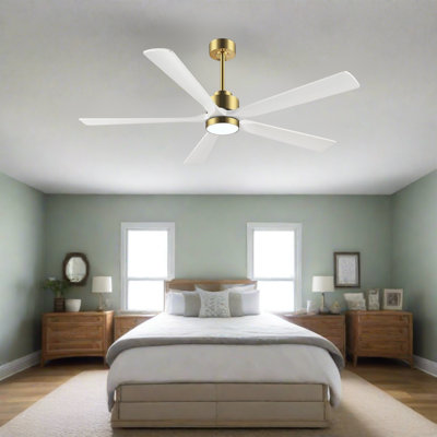 Leresa 60'' Ceiling Fan with LED Lights