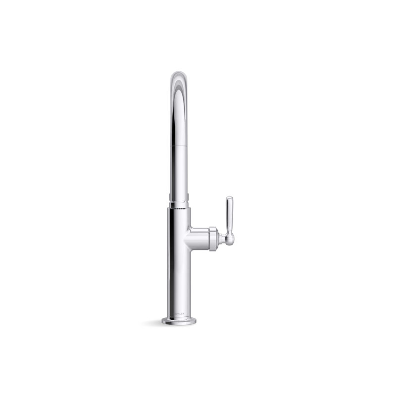 Edalyn By Studio Mcgee Touchless Pull-Down Kitchen Sink Faucet With Three-Function Sprayhead, Polished Chrome