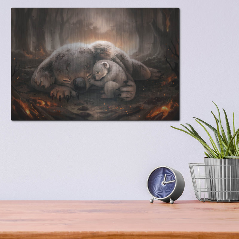 «A Mothers Love» par JoJoes Art, H 12 po x l 16 po