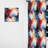 Red And Blue Celestial Radiance Marble Bliss - Glam Velvet Curtain - Room Darkening - 1 Panel-107611108