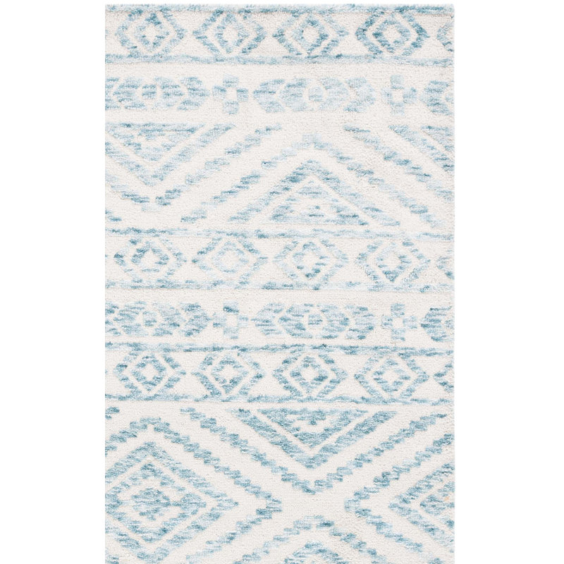Ouatchia Tufted Performance Southwestern Rug, Square 6'