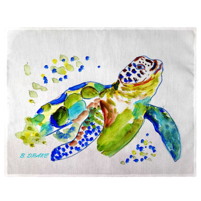 Jauregui Polyester No Pattern Rectangle Placemat