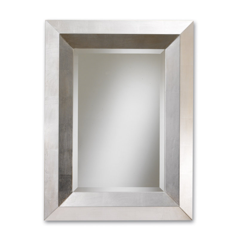 Vegamwala Solid Wood Flat Wall Mirror