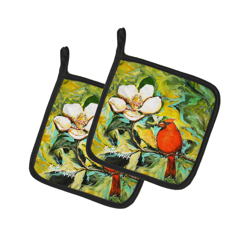 Caroline's Treasures Martin Welch New Artwork Polyester Potholder Set