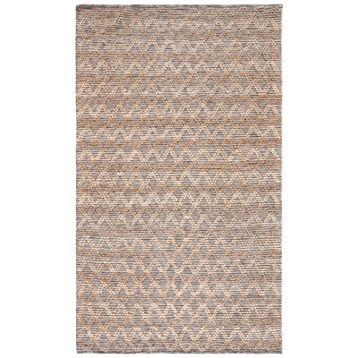 Americus Natural Fiber 382 Area Rug In Natural / Black