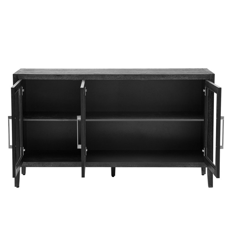 Lewiss 58.2'' Sideboard, Black