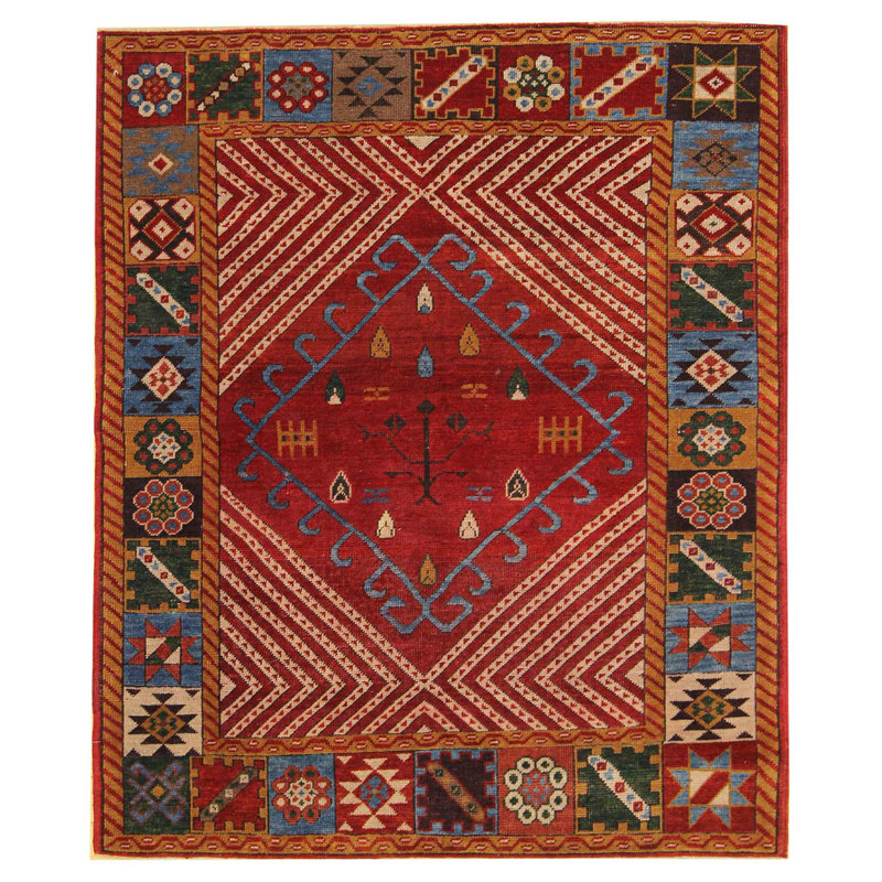 Mahal One-of-a-Kind 4' X 5' Area Rug