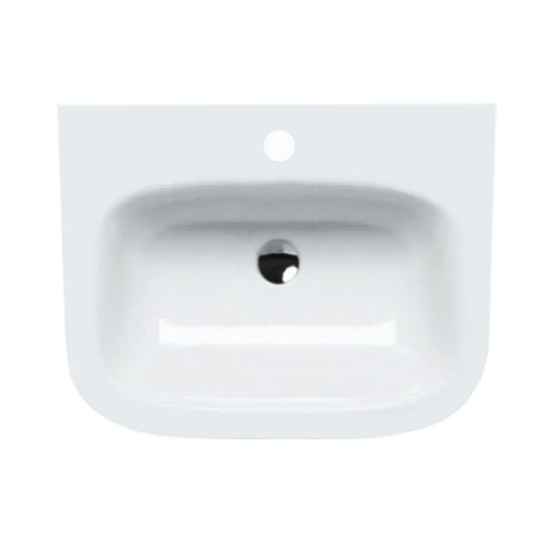 Green One 25.59'' L Bathroom Sink, Single