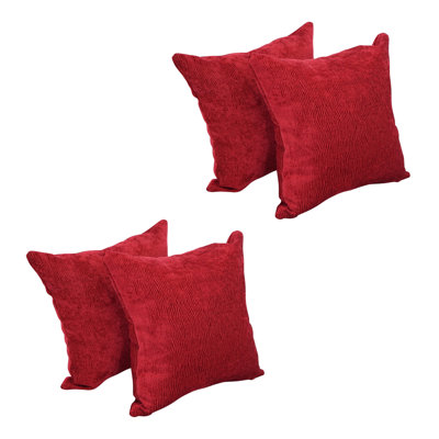 Coussins décoratifs 36 po x 17 po avec insertions (ensemble de 4)