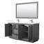 Meuble-lavabo double autoportant 66 po avec plateau en quartz 66 po-92724061-97987029-97987034