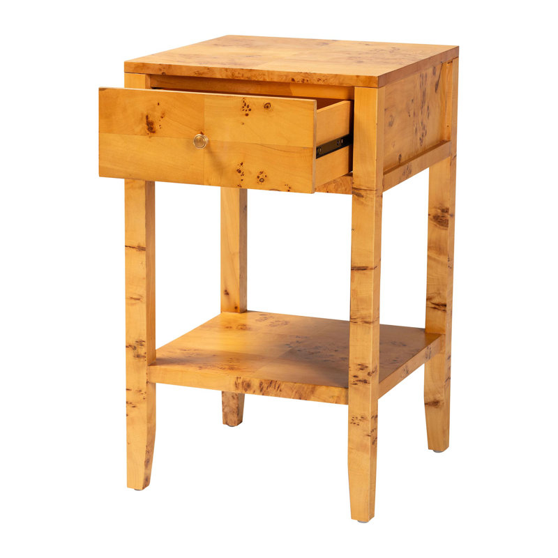 Table de chevet 1 tiroir Dusten